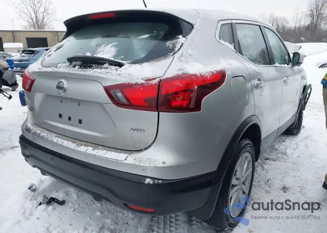 2017 Nissan Rogue Sport S z USA, uszkodzony, nr VIN JN1BJ1CR7HW137535